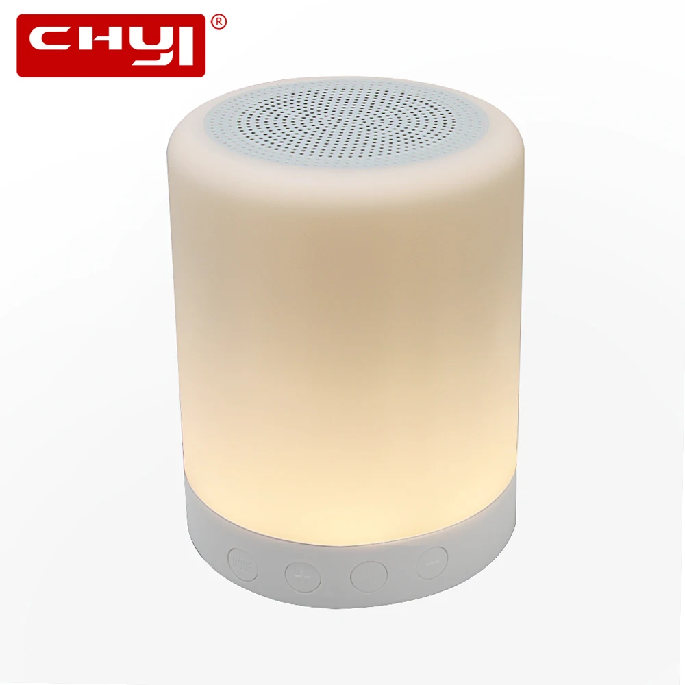 CHYI умная сенсорная лампа Bluetooth динамик светодиодная цветная подсветка стерео