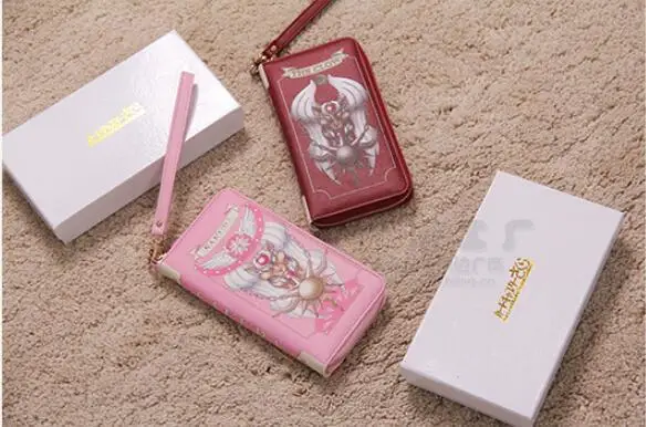 5 шт. Горячая новинка Cardcaptor Sakura Grimoire сумочка кошелек Классический воспроизвести
