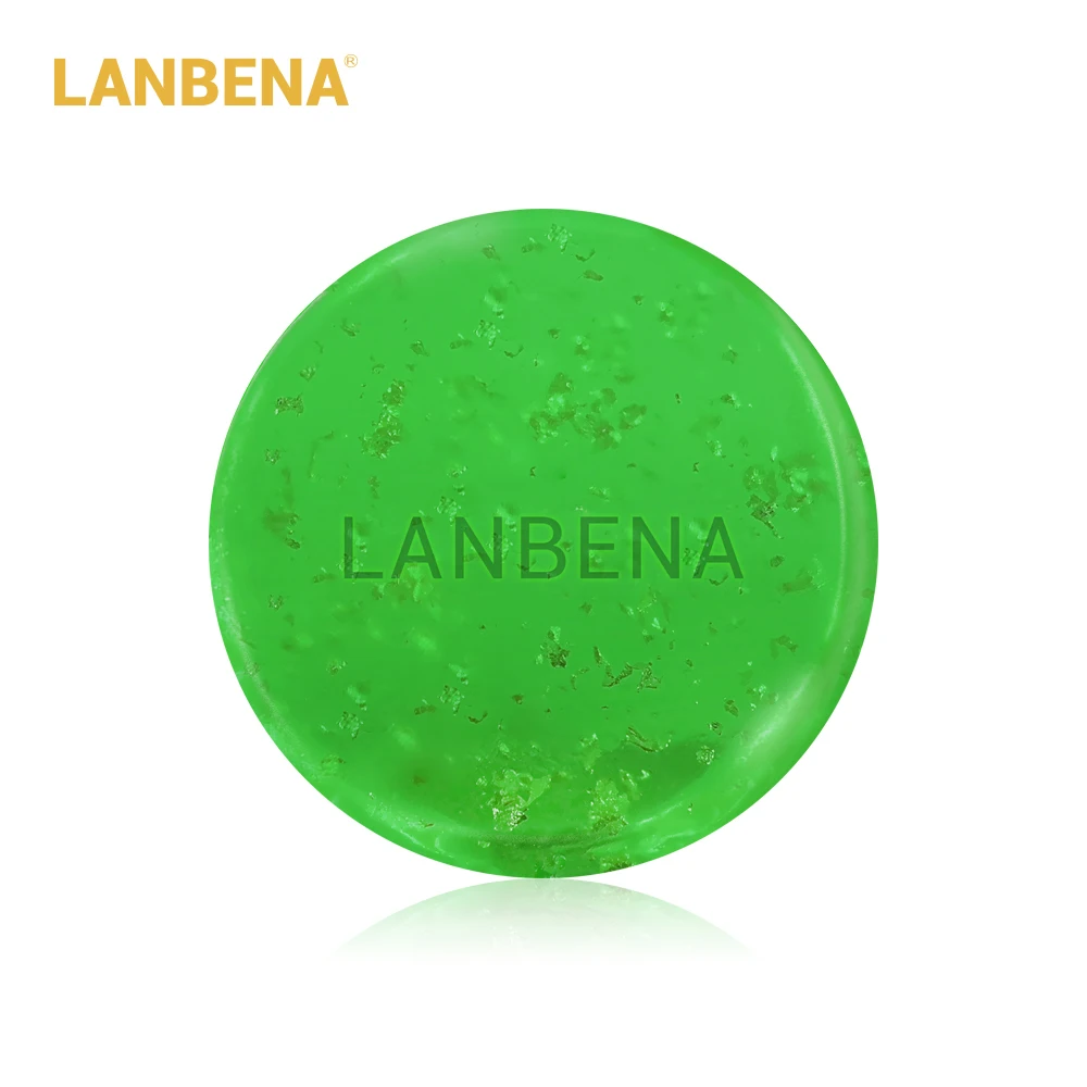 LANBENA с покрытыем цвета чистого 24 каратного золота мыло ручной работы Чай дерево