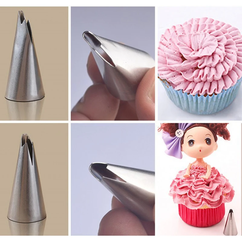7 шт./компл. кондитерские изделия из нержавеющей стали для торта крема печенья