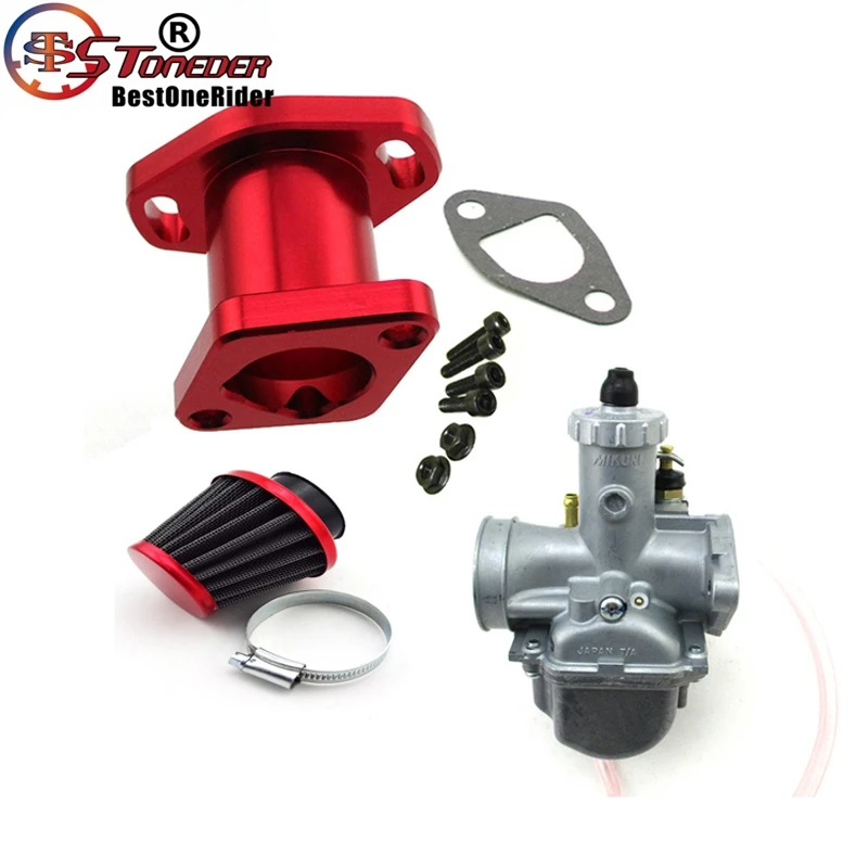 Карбюратор STONEDER Racing представлений Mikuni VM22 Carb Mainfold воздушный фильтр для Predator 212cc GX200