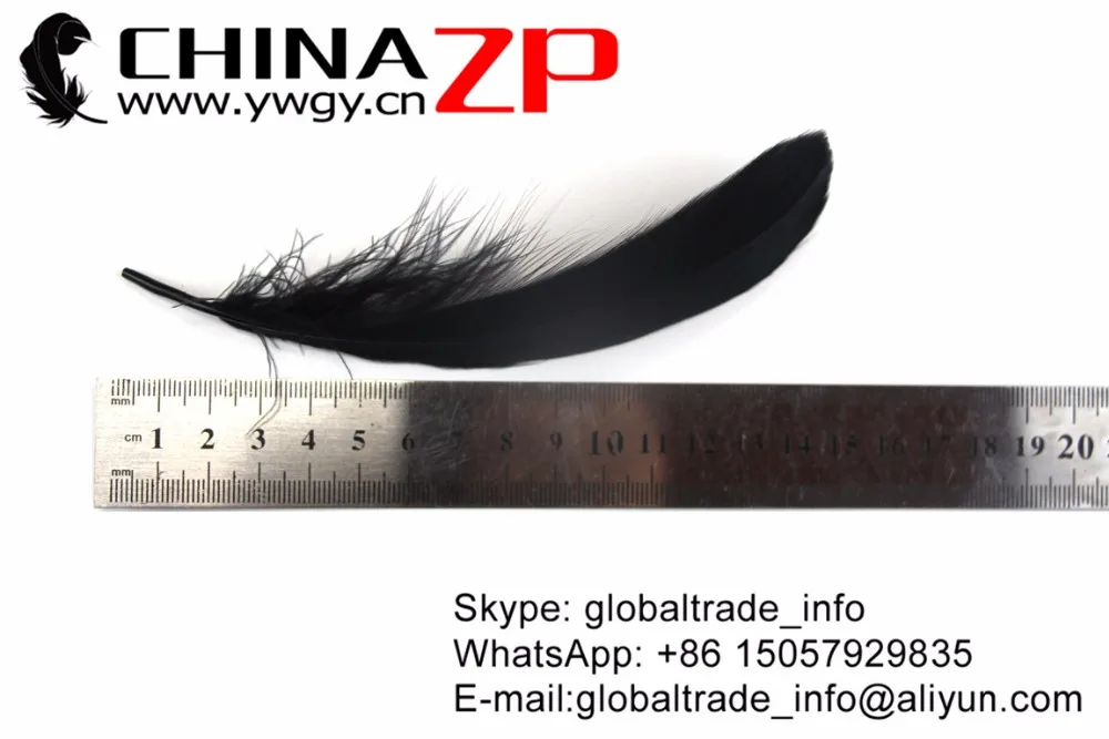 CHINAZP 200 шт./лот Размер 10-20 см отборные качественные цветные черные мягкие гусиные