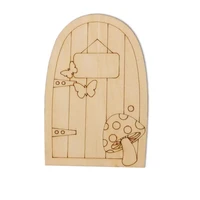 new design wooden fairy door ornament
