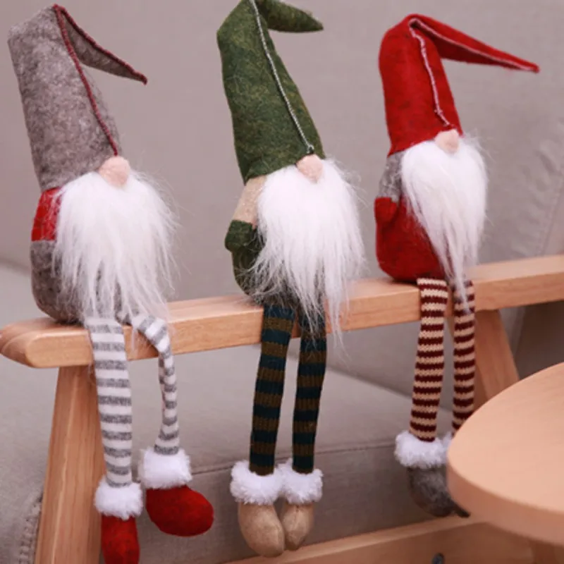 Ручной работы шведский Tomte Рождественское украшение Санта-Клаус скандинавский