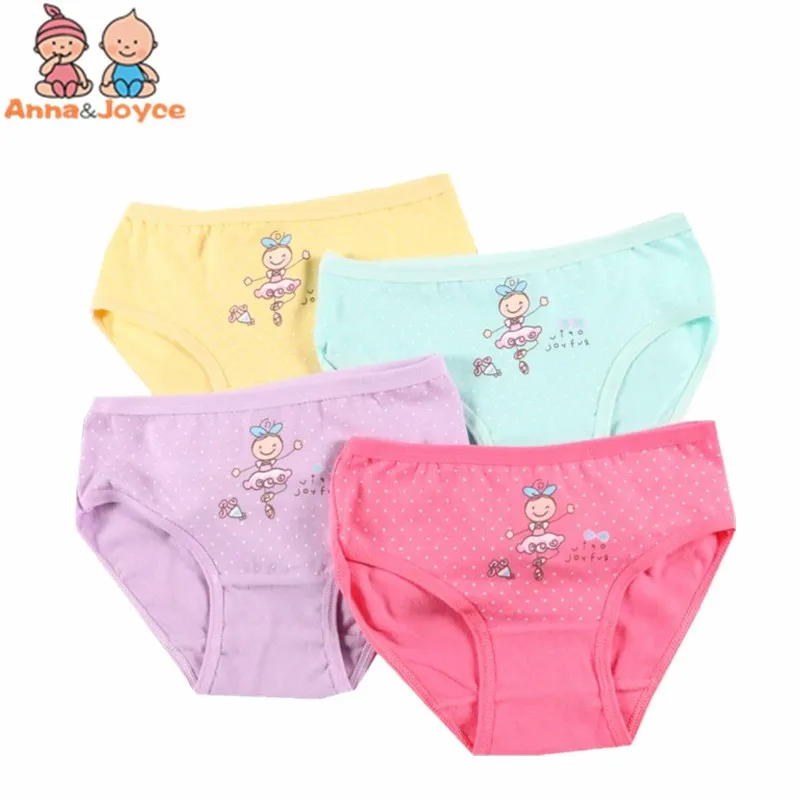 

60Pcs/Llot Cotton Briefs Candy Colors Panties Underwear Suitable for 2-10 Years