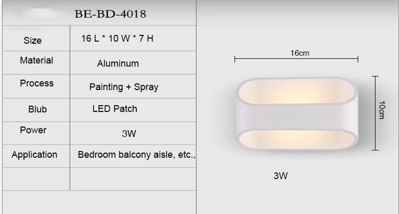 Feimefeiyou Led современный настенный светильник aluminu бра AC90-260V настенный светильник для спальни аппликация Murale светильник зеркальный настенный светильник