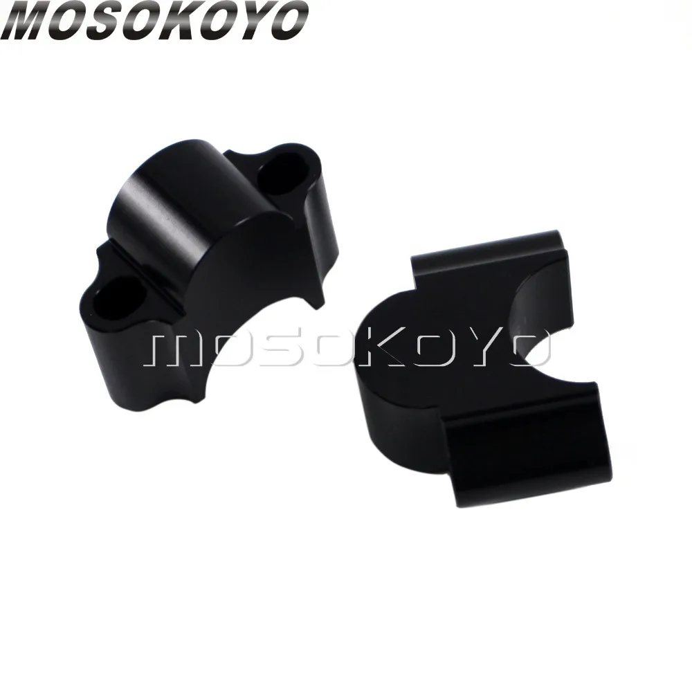 Черный Enduro Racing 30 мм Руль Riser Kit 1 1/8 "7/8" крепление для Honda CRF 1000 KTM DUKE 1190 990 SMR YAMAHA ATV
