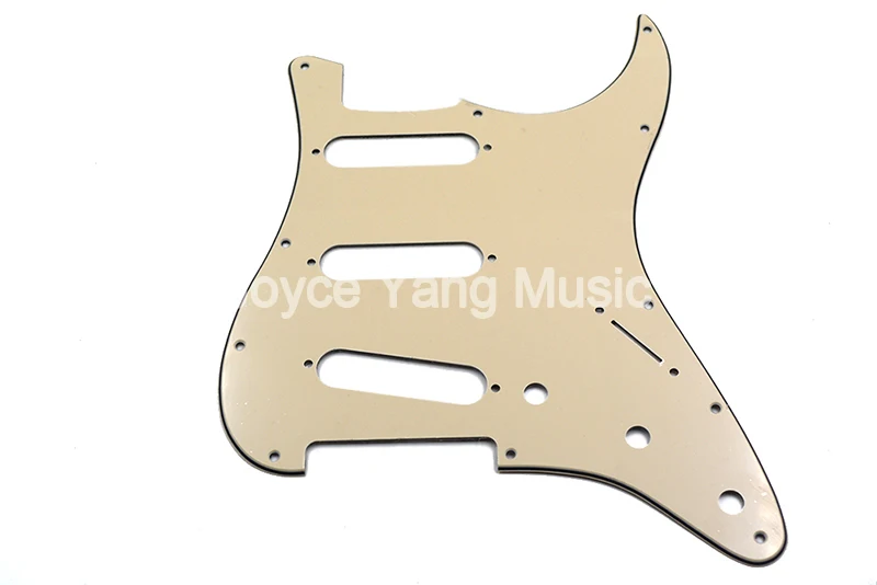 Винтажная кремовая 3 слойная Накладка для электрогитары Niko в стиле брызговика