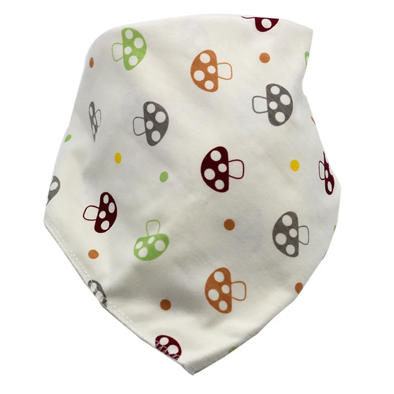 Cotton Bandana Bibs Baby Babador Feeding Smock Infant Burp Cloths Cartoon Saliva Towel Baby Eating Accessory Soft Baby Stuff - Цвет: 16