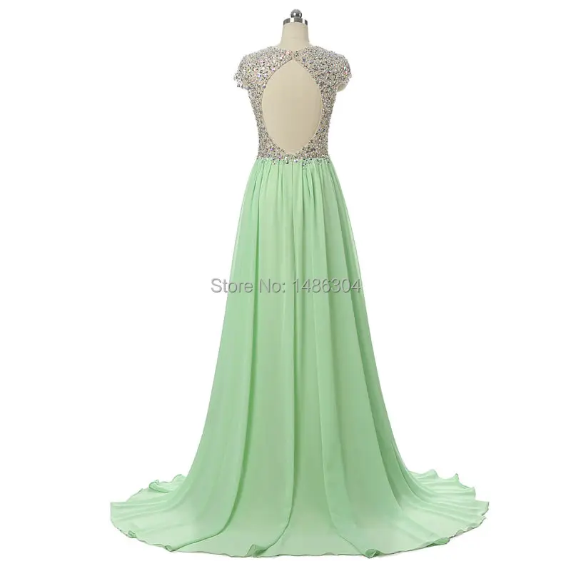 Реальное изображение сделанное на заказ Новое поступление 2019 Мятное вечернее