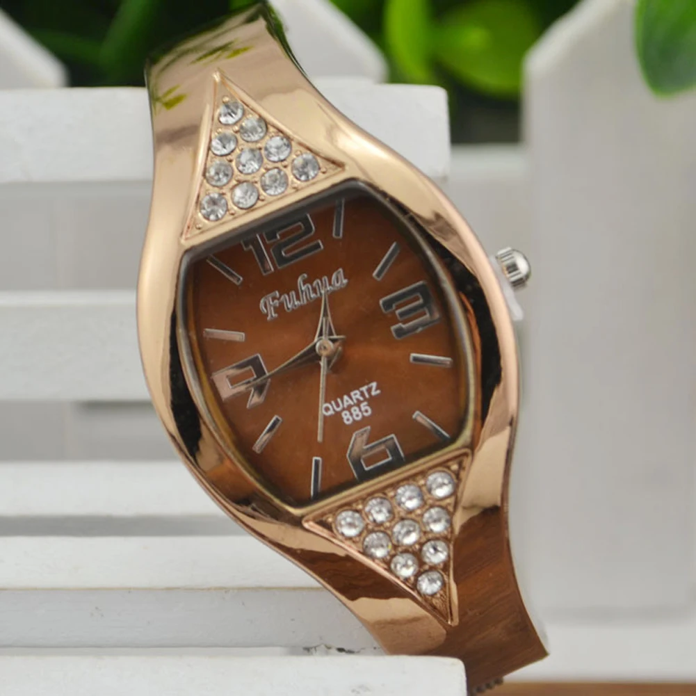 Модные часы со стразами браслет люксовый бренд наручные Дамские Кварцевые