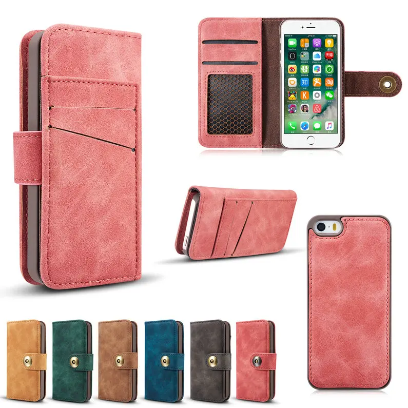 Ретро чехол для Apple iphone 7 Plus серии бумажник флип 8 4 5 Натуральная Флип Чехол Alabasta|case