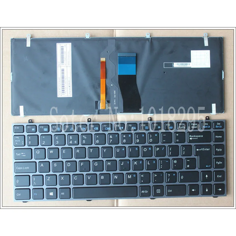 NEW UK Keyboard for Hasee K350C K350S For Clevo W230ST W230SS W230SD black laptop keyboard MP-13C26GBJ430 | Компьютеры и офис