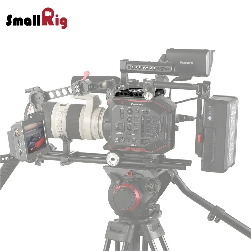 Верхняя пластина SmallRig для DSLR-камеры Panasonic EVA1 с 1/4 3/8 резьбовыми отверстиями