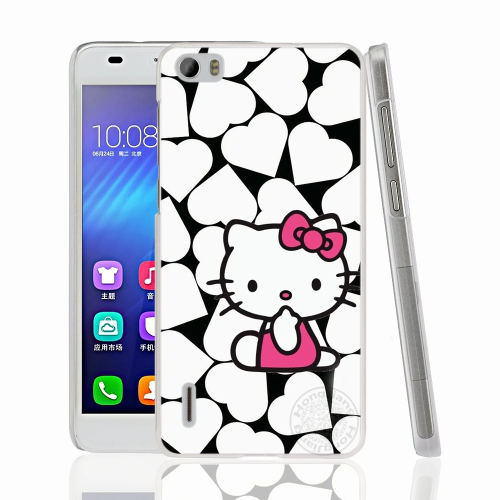 HAMEINUO Любовь Сердце красивые девушки сотовый телефон чехол для huawei honor 3C 4A 4X 4C 5X 6 7 8