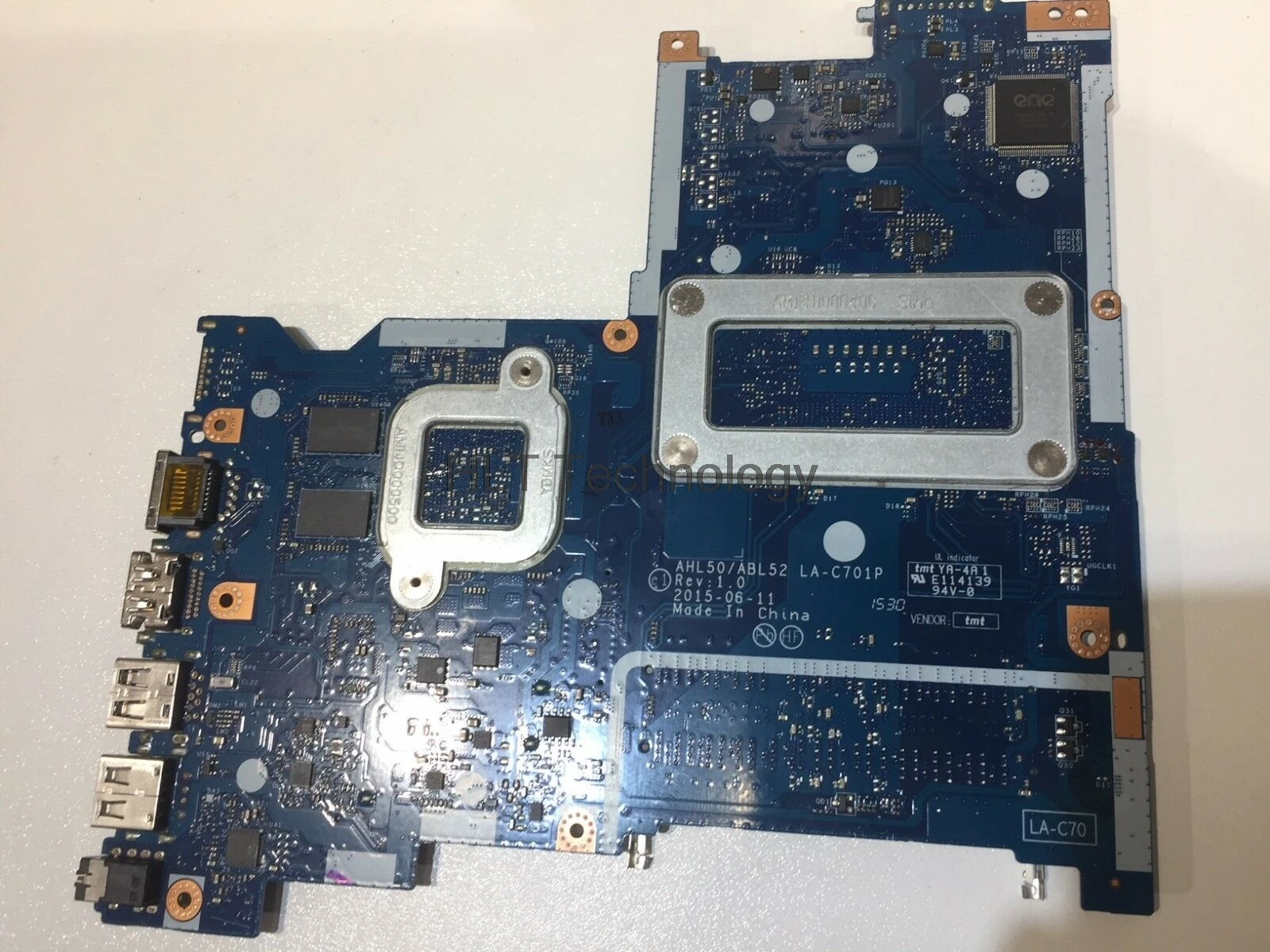 

Laptop motherboard For HP 15-AC 823924-501 AHL50 ABL52 LA-C701P 3825U 1GB Mainboard DDR3 100% Tested