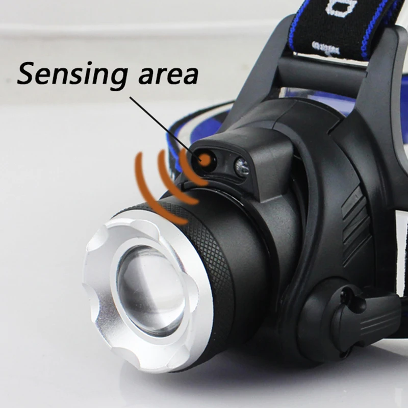 Z20Litwod 568 B XM L2 U3 сенсор светодиодный налобный фонарь алюминиевый zoom Головной