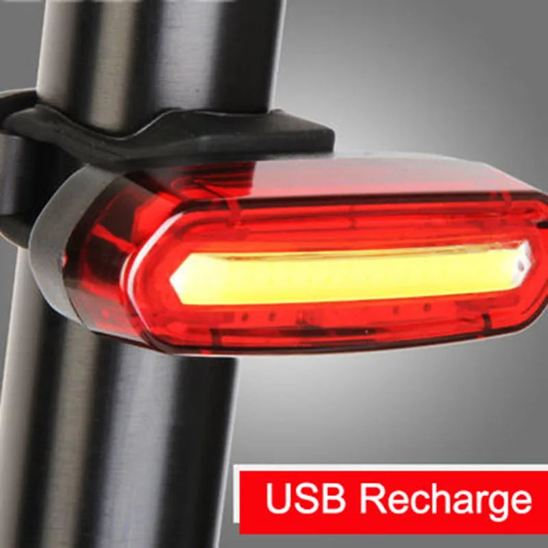 USB Перезаряжаемые велосипед светодиодный фонарь светильник велосипеда