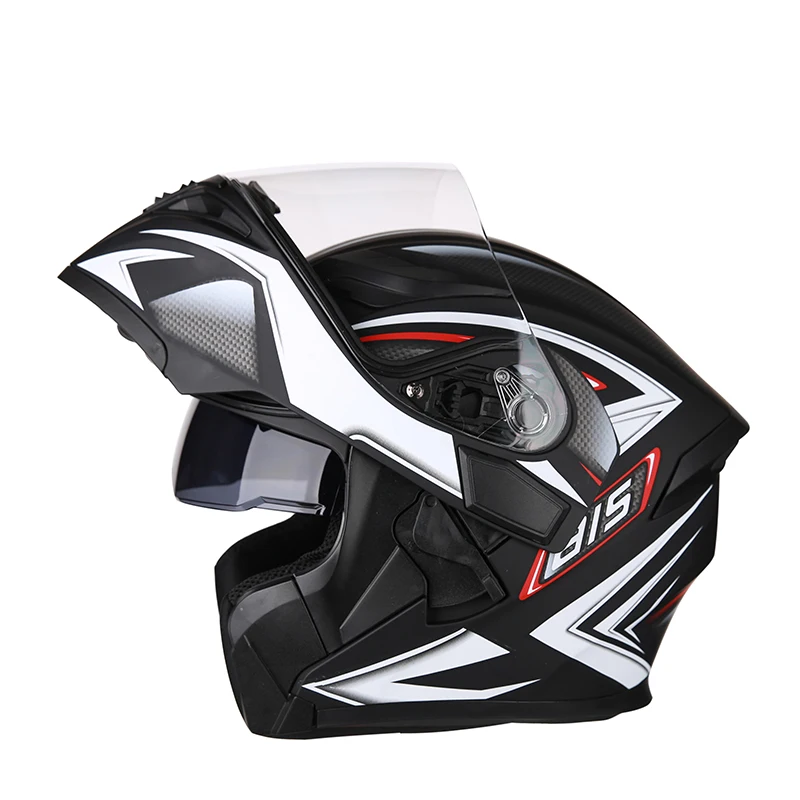 Koop Motorhelm Bluetooth Headsets Dot Met Led Strip Verlichting Voor Helm Predator Helm Cascos Helm Capacete Casque # ET046