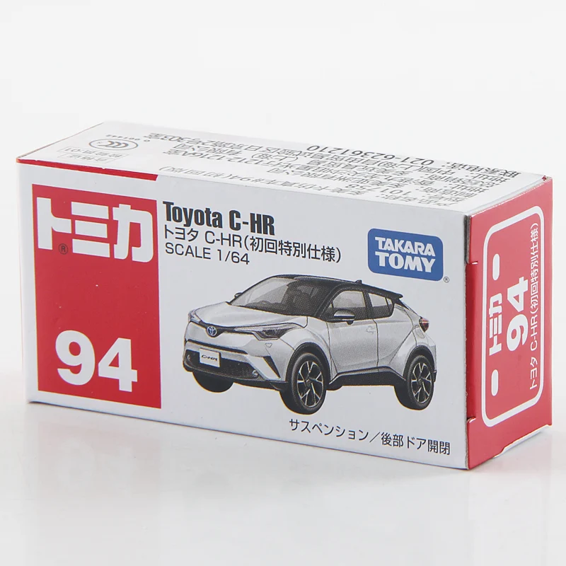 Takara Tomy Tomica 1/64 Toyota C-HR литая под давлением металлическая модель автомобиля игрушечный автомобиль в коробке#101758