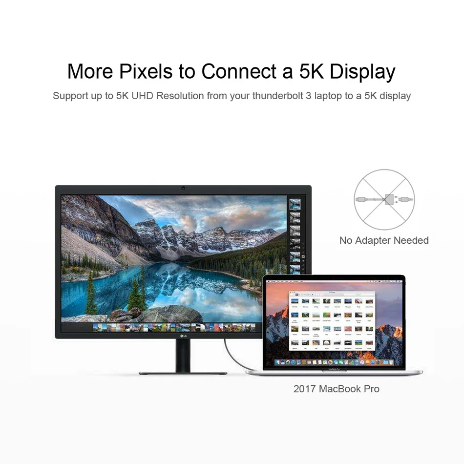 CHOETECH Thunderbolt 3 кабель 40 Гбит/с 100 Вт поддержка зарядки 5 к UHD дисплей 4 60 Гц usb type C HDMI