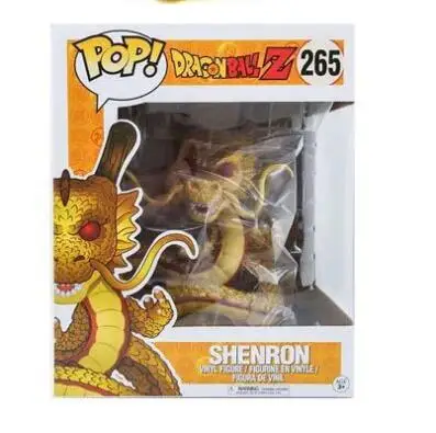 Поп 15 см аниме Dragon Ball SHENRON 265# SHENLONG ПВХ фигурка Коллекция Модель игрушки для детей подарок на день рождения с коробкой