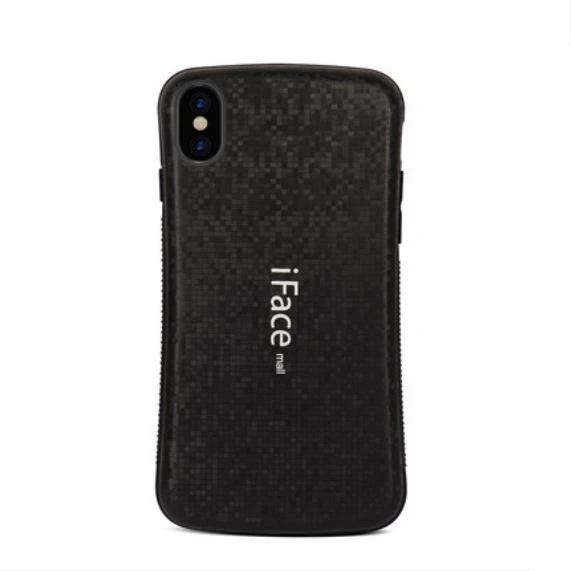 Mosaic black Противоударный чехол для Iphone 11 PRO XS чехол для MAX XR Iface Mall Mosaic Curve пластиковый Противоскользящий чехол для IPhone 11 XS чехол для MAX XR - Цвет: Mosaic black