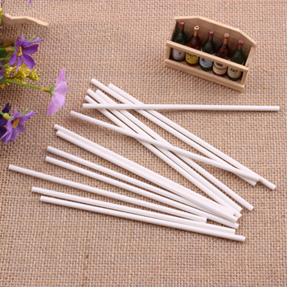 Мода 100 шт поп присоски палочки торт пластиковые леденцы Конфеты Шоколад DIY Форма для моделирования формы