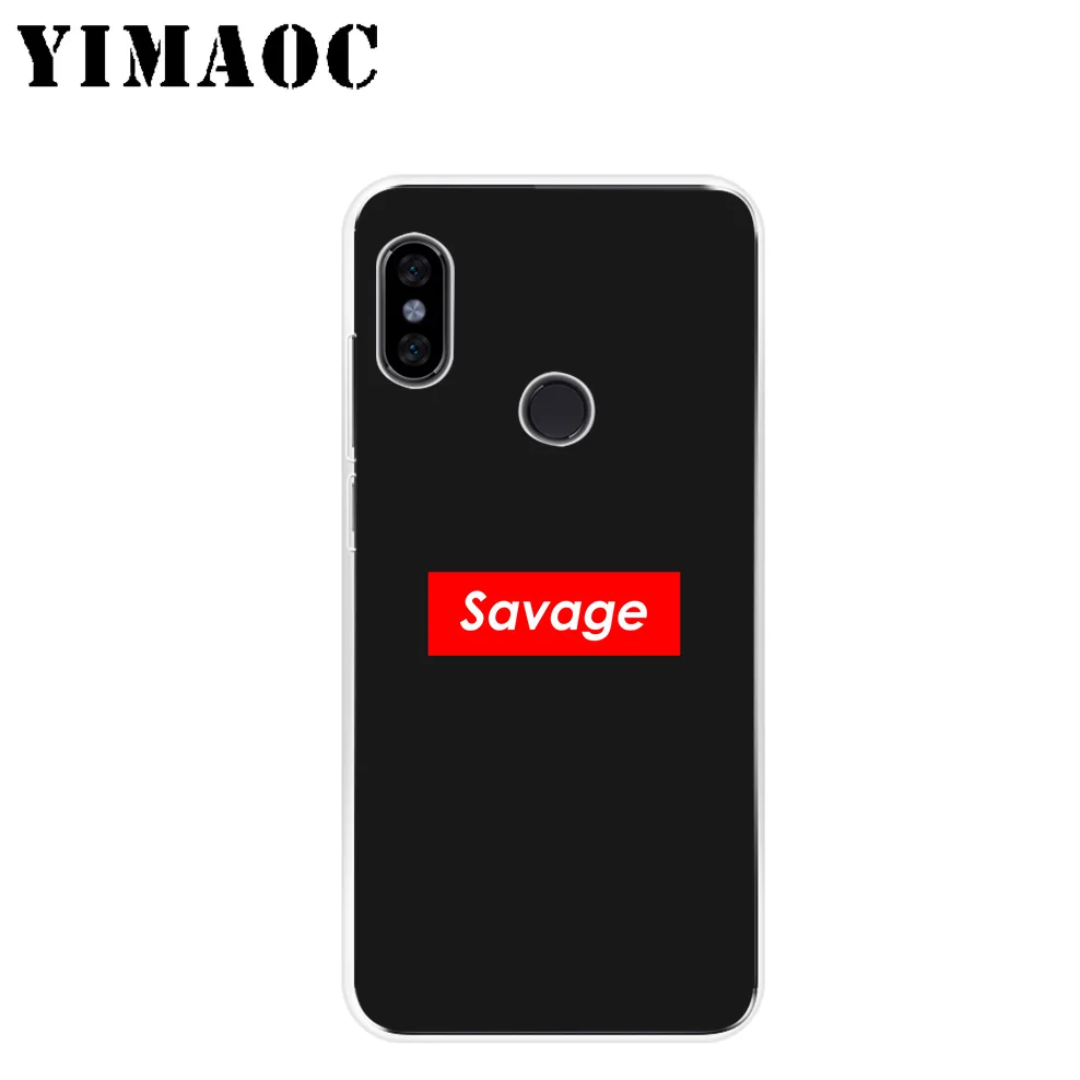 YIMAOC Martinez Twins Savage Мягкий силиконовый чехол для Xiaomi Redmi 6 6A 5A 5 S2 Puls Note 8 7 4X4 4A Pro Go |