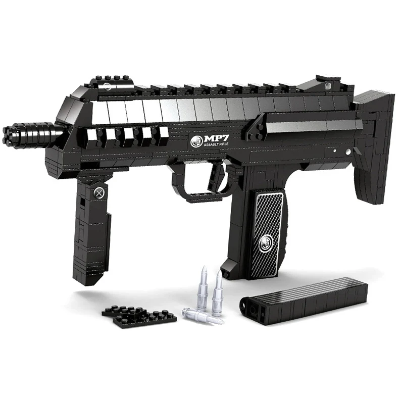 508 шт. DIY Nerfs Elite пистолет MP7 пулемет карабин Игрушечная модель пистолета набор