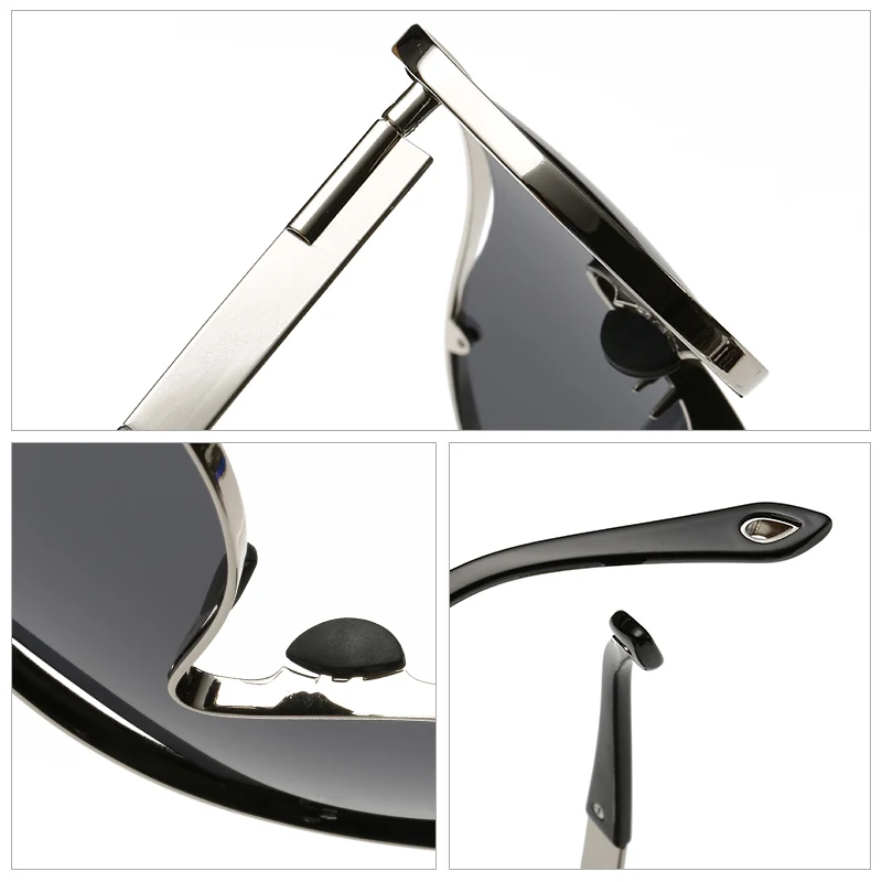 Мужские солнцезащитные очки в большой оправе с золотистой оправой|designer shades|designer