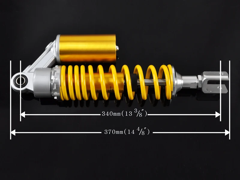 Пара амортизаторов Wotefusi для воздушного газа азотной подвески квадроцикла мопеда