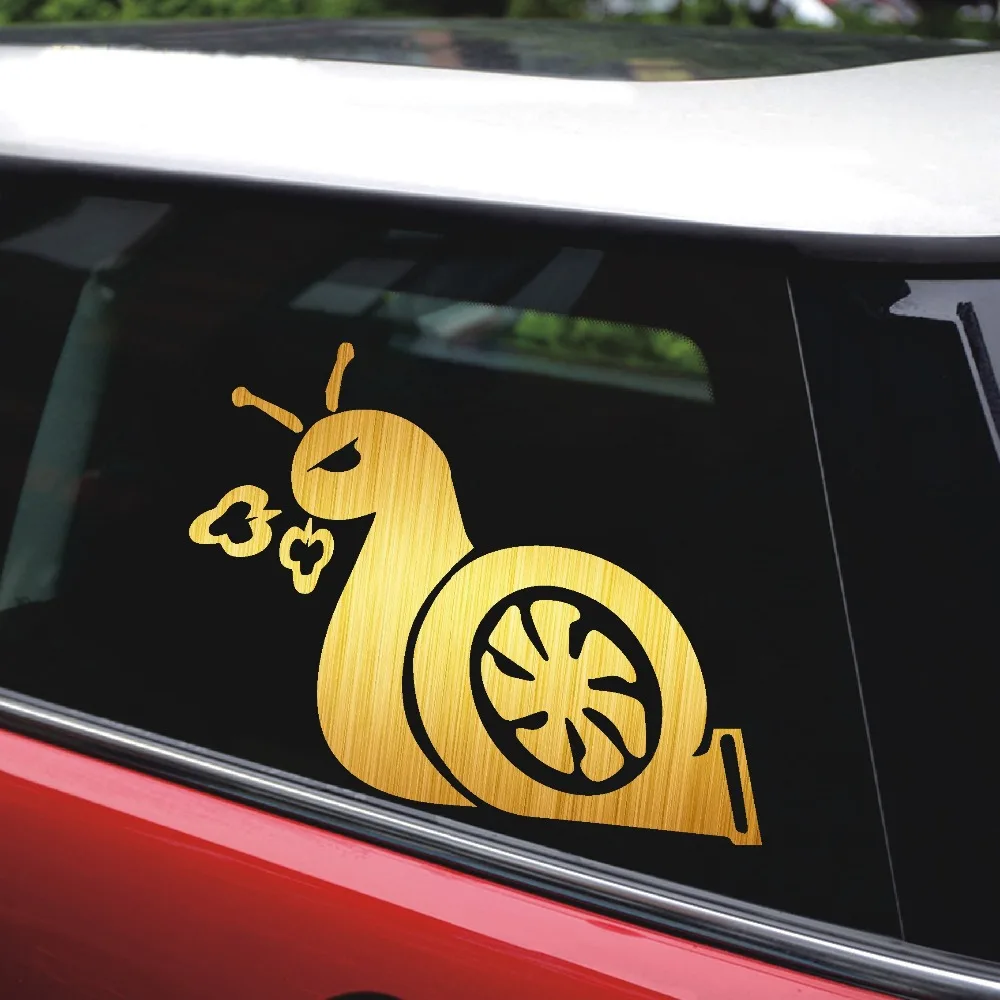 Rylybons Tail Snail Funny Cartoon Car Stickers Door Body Window Bumper Vinyl Stikers Decal Auto Truck Styling Accessories | Автомобили и