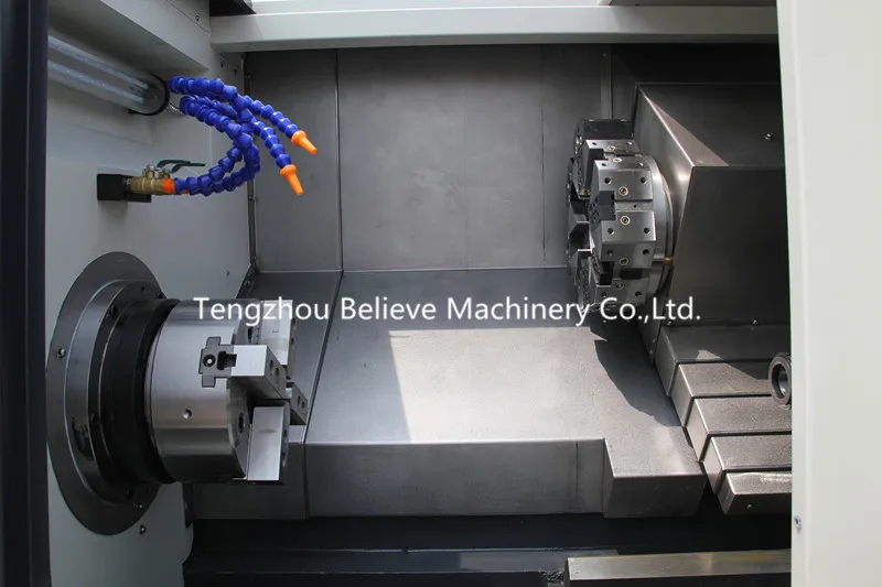 TCK520 CNC 30 градусов наклонная Кровать Металла Токарный Станок