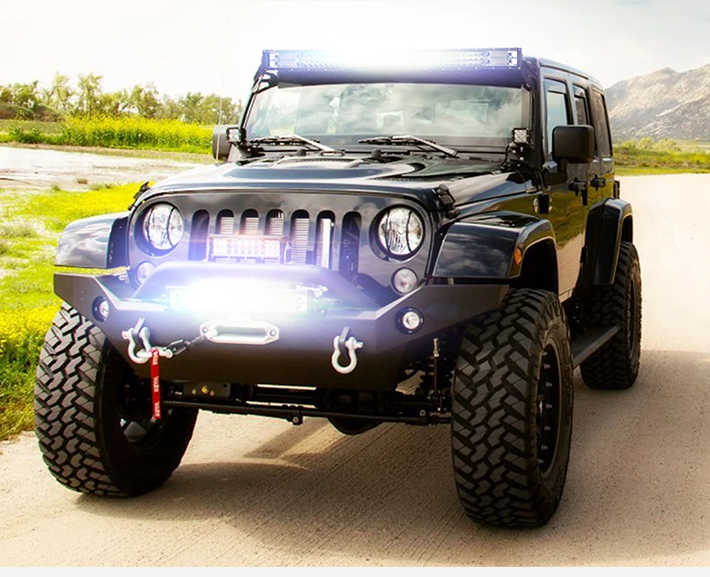 CO LIGHT 16D 20 дюймов светодиодный рабочий свет бар 4-ряды 480 Вт Offroad светодиодный свет бар Combo светодиодный фонарь для 4WD 4x4 подставка для автомобилей ATV 12 В 24 В