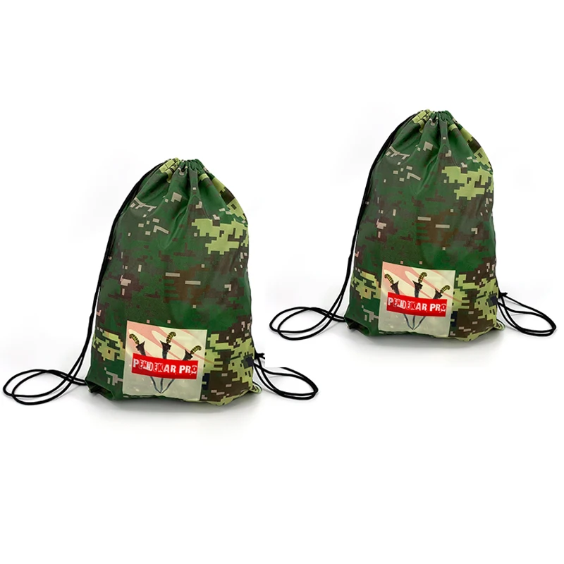 Two Bags Спортивная сумка из двух частей, прочная посылка, 17л упаковка, кубики, большая емкость, сумка на шнурке, спортивная сумка, камуфляжная сумка, фитнес-рюкзак - Цвет: Two Bags