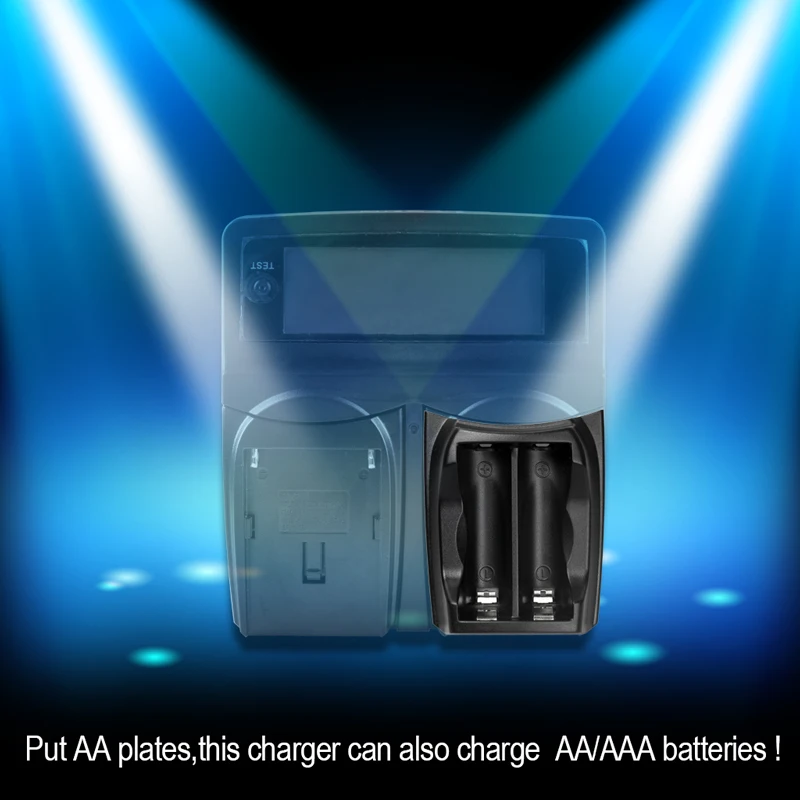 Зарядное устройство для двух аккумуляторов Udoli VW-VBK180 VW VBK180 VBK360 для Panasonic HDC HS60 TM60 SD60 H85 T55 T50 TM90 TMX1 TM40 SD AAA.