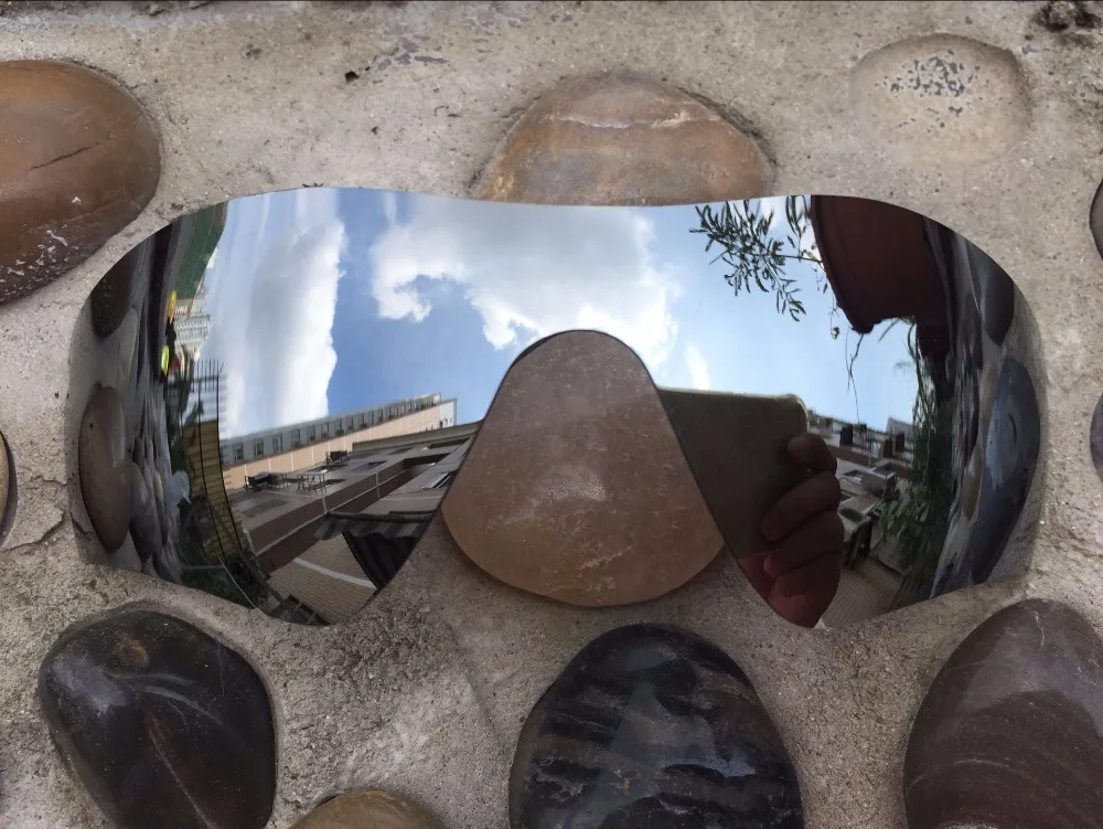 2 пары серебро и фиолетовый красный Поляризованные замены Оптические стёкла для