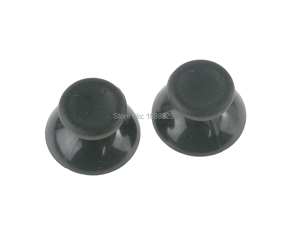 Черный аналоговый 3D Джойстик 10 шт./лот Стик модуль крышка в виде гриба для PS5 PS4 PS3