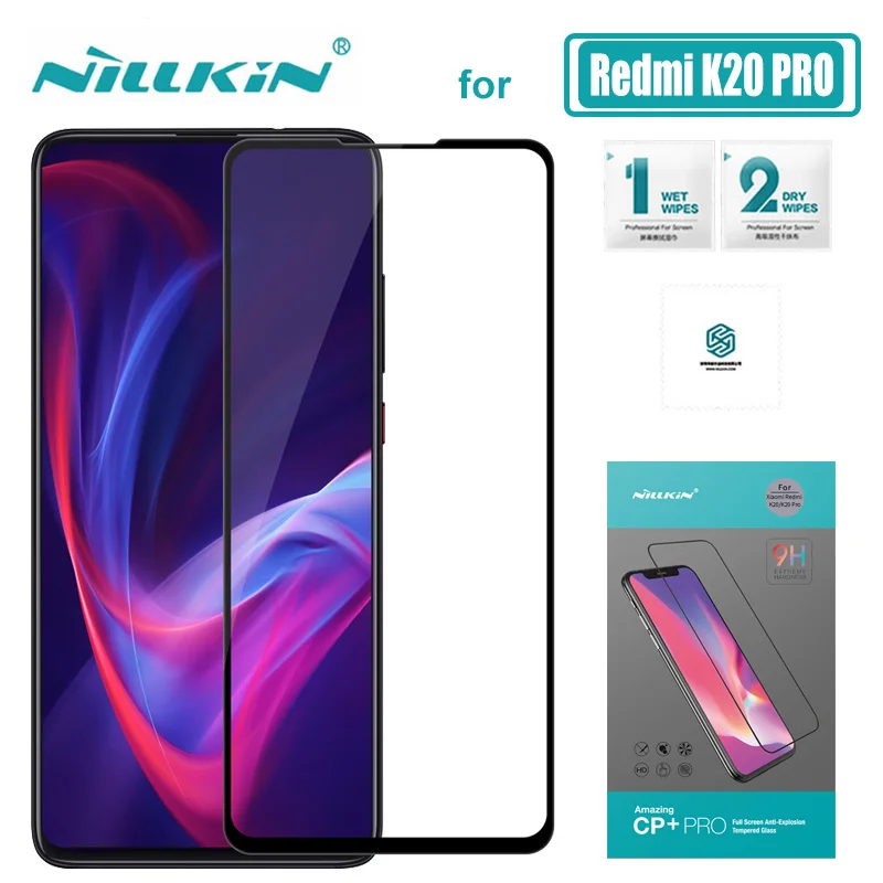 Красное Защитное стекло для экрана mi K30 K20 Pro Nillkin CP+ Pro Full Cover 2.5D из закаленного стекла для Xiao mi Red mi K30 K20 mi 9T Pro glass