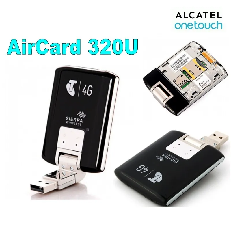 Партия 2 шт. Оригинальный разблокированный 100 Мбит/с LTE модем Sierra Wireless AirCard USB