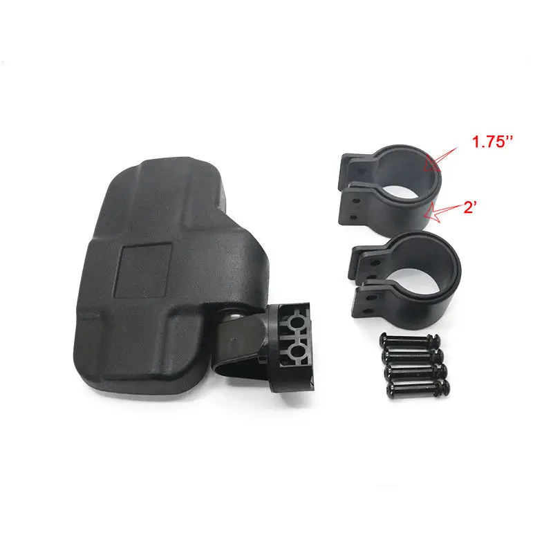 Зажимное боковое зеркало UTV 1 75 дюйма 2 для Polaris Ranger RZR 800 Kubota Can Am Honda Pioneer 1000 Yamaha YXZ1000R
