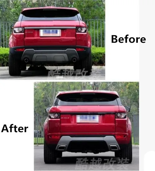 Автомобильный задний бампер ABS спойлер диффузор чехол для Land Rover Range EVOQUE 2012 2013 2014