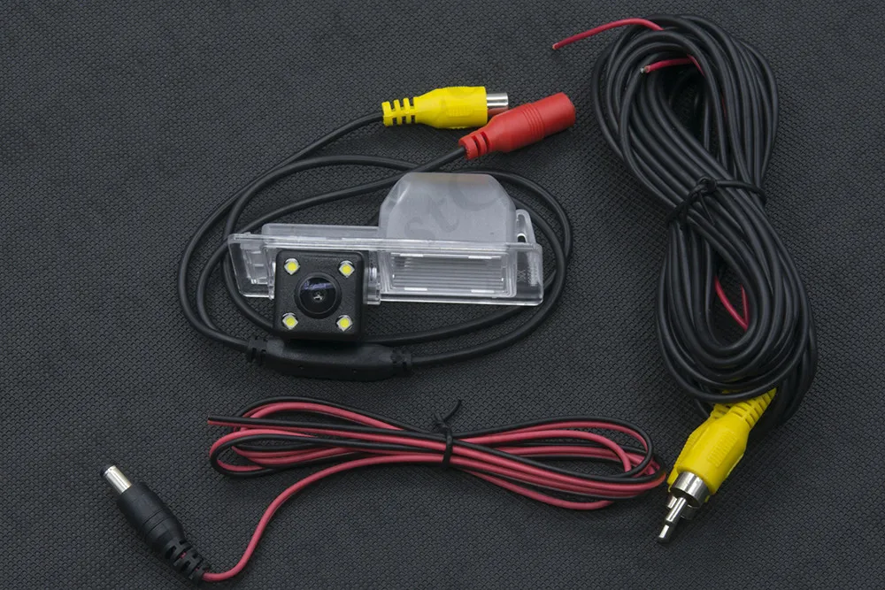 4LED траектория движения динамический Автомобильная камера заднего вида для Chevrolet