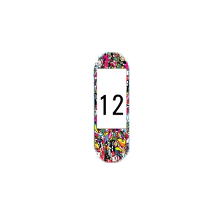 10 шт. защитная пленка на весь экран для Xiaomi Mi band 4 HD ультратонкая цветная пленка против царапин для Xiaomi Mi band 4 - Цвет: 12