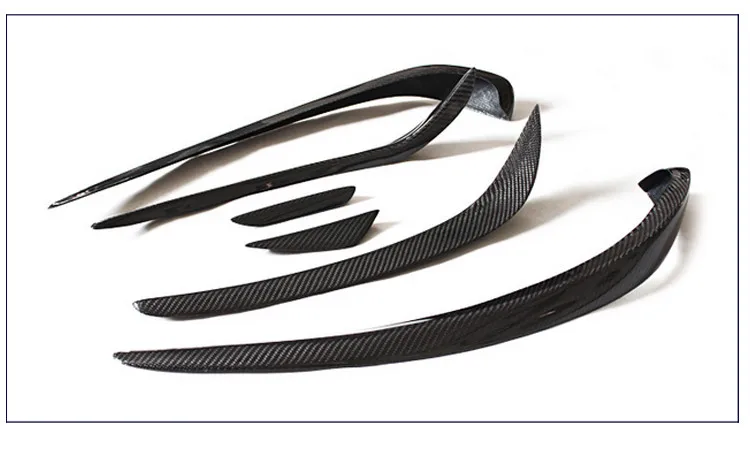 Для Mercedes W117 бампер из углеродного волокна Canards для Benz CLA Class W117 CLA 200+ CLA 200 CLA180 CLA250 Splitter Flap Canard