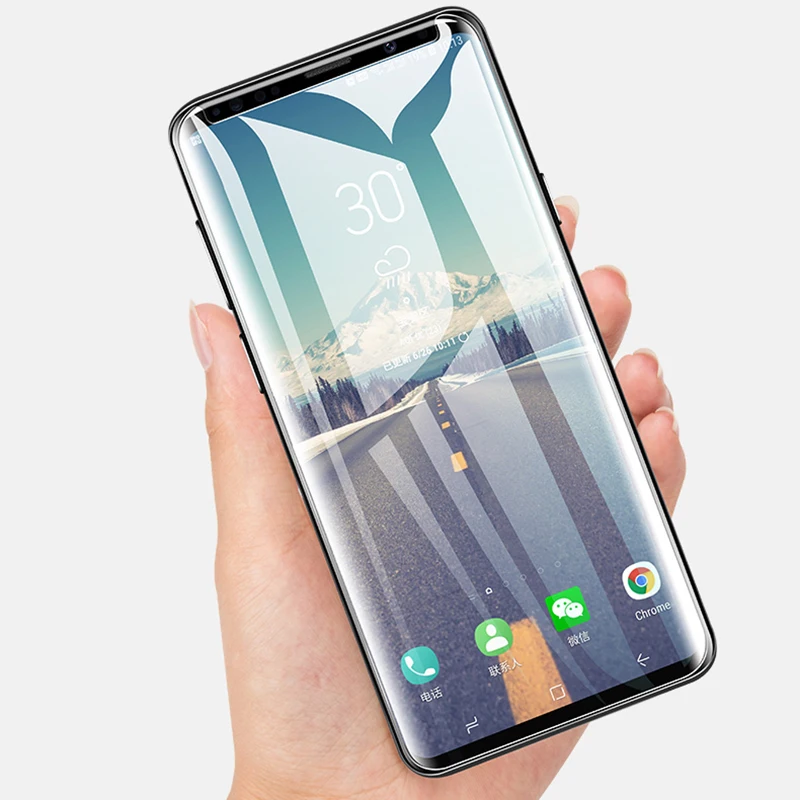6D закаленное стекло Galss для samsung Galaxy S9 для samsung S8 S9 Plus Note 8 S9, защитная пленка на весь экран для Note 9
