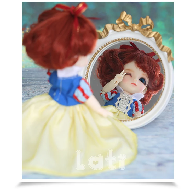OUENEIFS LTI Yellow Wink Luna 1/8 SD BJD фигурки из смолы модель тела для маленьких девочек и мальчиков куклы Высокое качество игрушки на день рождения Рождество