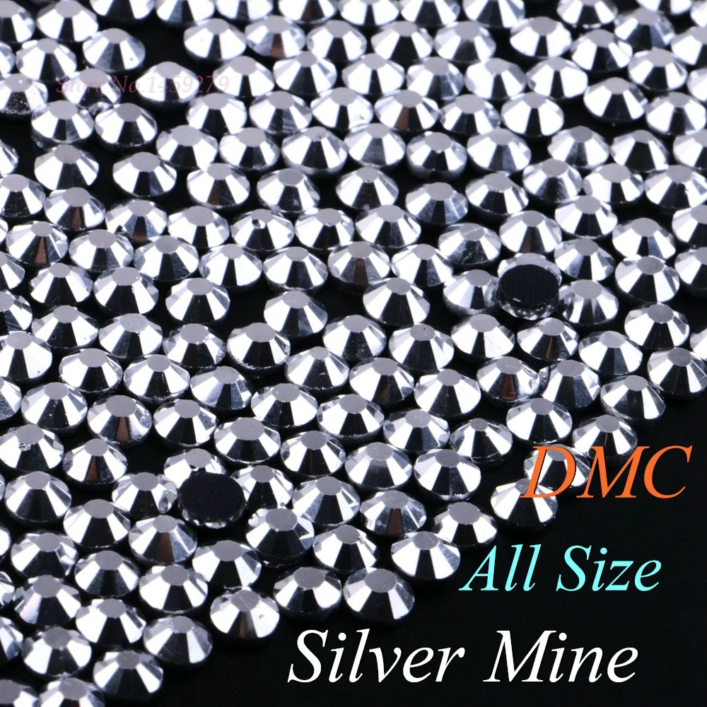 Все размеры! Стразы горячей фиксации SS6 SS10 SS16 SS20 SS30 стеклянные кристаллы Камни с