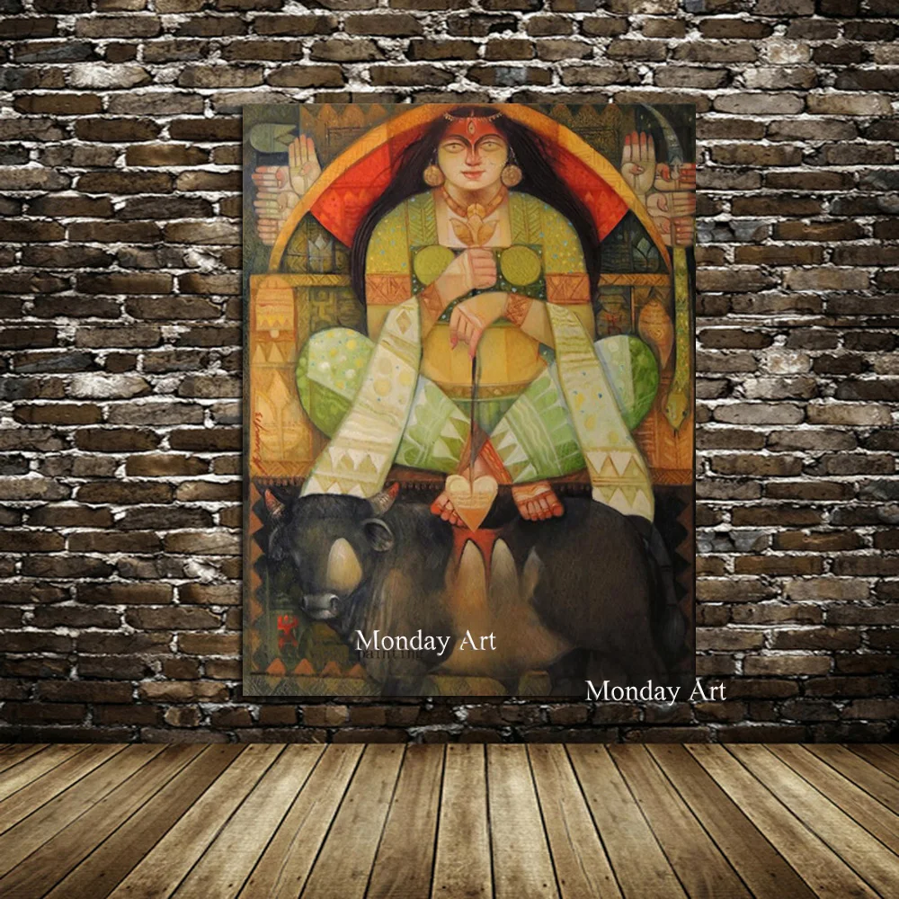 

Famous Figure Painting Budha Oil Painting Canvas Paintings 100% Hand Painted Wall Art Picture For Living Room Home Decoration